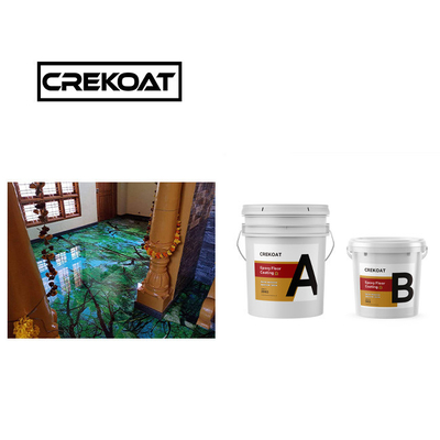 Khô chống axit Epoxy nhựa sàn lớp phủ không bụi 3mm tự cân bằng
