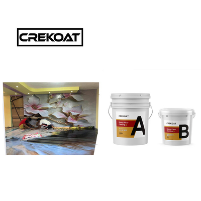 Sơn epoxy trong suốt tuyệt đẹp Sơn epoxy bê tông cứng mùi thấp