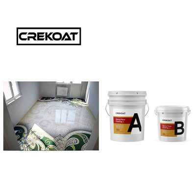 Chế độ vệ sinh Eco Friendly Epoxy nhựa sàn lớp phủ mùi thấp 3mm độ bền