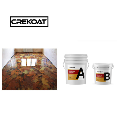 Chế độ vệ sinh Eco Friendly Epoxy nhựa sàn lớp phủ mùi thấp 3mm độ bền