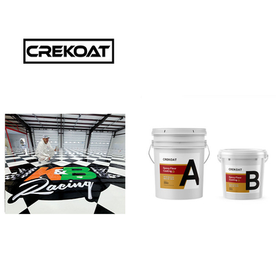 1mm chống trượt lớp phủ sàn nhựa epoxy Không bong bóng TDS rõ ràng