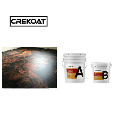 Sơn epoxy có độ cao cao có thể làm sạch Super Gloss Water Based Resins Coatings TDS
