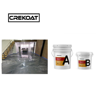 Vòng xoắn 100% lớp phủ sàn epoxy có thể làm sạch lớp phủ epoxy tinh khiết
