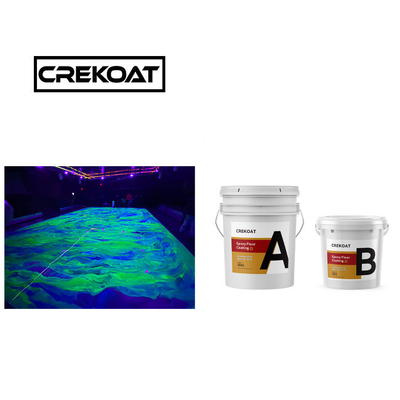Vòng xoắn 100% lớp phủ sàn epoxy có thể làm sạch lớp phủ epoxy tinh khiết
