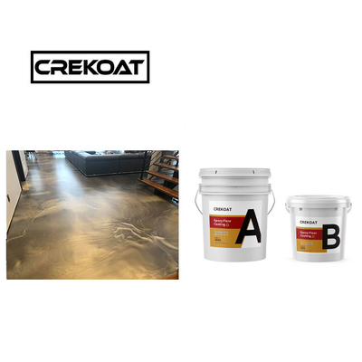 Không mùi tinh khiết chống trượt lớp phủ sàn epoxy độ nhớt thấp không có VOC