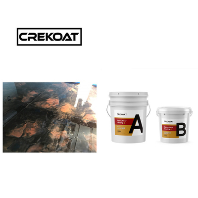 Nacreous High Gloss Metallic Epoxy Floor Coating Sự ổn định ngoại hình