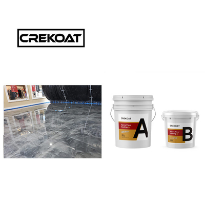 Topcoats Khô nhanh Epoxy nhựa phủ sàn sơn High Gloss kim loại