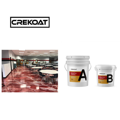Topcoats Khô nhanh Epoxy nhựa phủ sàn sơn High Gloss kim loại