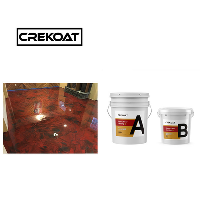 100% chất rắn cao xây dựng lớp phủ epoxy kim loại 3mm kháng khuẩn