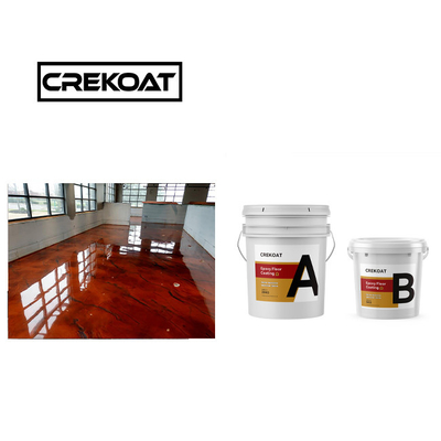 100% chất rắn cao xây dựng lớp phủ epoxy kim loại 3mm kháng khuẩn