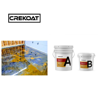 Basecoat Tự cân bằng Lớp phủ epoxy độ nhớt thấp 100% chất rắn 3mm