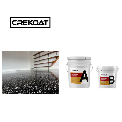 Sơn sàn sàn nhà để xe hơi bằng chất lỏng Polyaspartic Spray Epoxy Beton 1mm