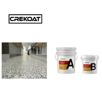 Lớp phủ nhựa epoxy tinh thể tinh thể / sơn 1mm Urethane bền mạnh