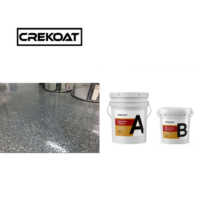 Flake Spray Epoxy nhựa sàn lớp phủ liền mạch Không bong bóng tùy chỉnh
