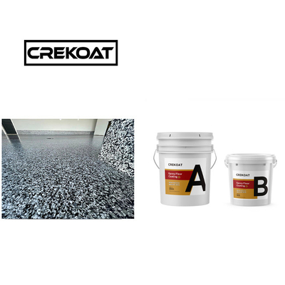 Crekoat Hai thành phần chất rắn cao lớp phủ Polyaspartic Nonyellowing TDS