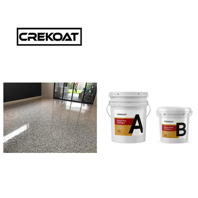 Lớp phủ sàn polypartic aliphatic Solid Zero VOC Polymer Concrete Lớp phủ