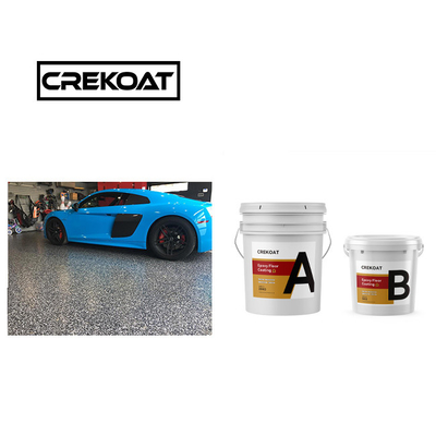 Flake Spray Epoxy nhựa sàn lớp phủ liền mạch Không bong bóng tùy chỉnh