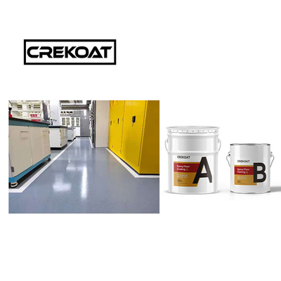 WB Lớp phủ sàn epoxy mang nước / sơn chống ẩm Kháng hóa học