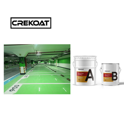 Sơn phủ sàn epoxy công nghiệp liền mạch 1mm Màu sắc rắn dựa trên dung môi