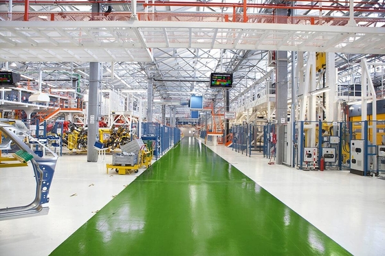Lớp phủ sàn PU Urethane cứng Độ ổn định UV linh hoạt Hai thành phần dựa trên nước