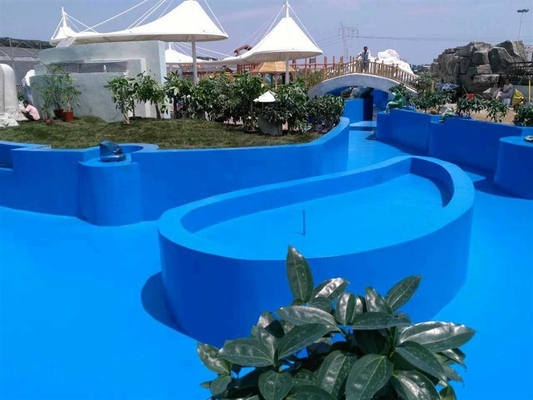 1mm Khô nhanh Acrylic sàn bê tông Sơn cứng đơn thành phần