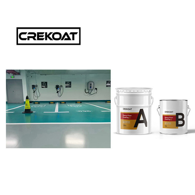 Sơn phủ sàn epoxy công nghiệp liền mạch 1mm Màu sắc rắn dựa trên dung môi