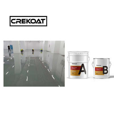 Sơn phủ sàn epoxy công nghiệp liền mạch 1mm Màu sắc rắn dựa trên dung môi