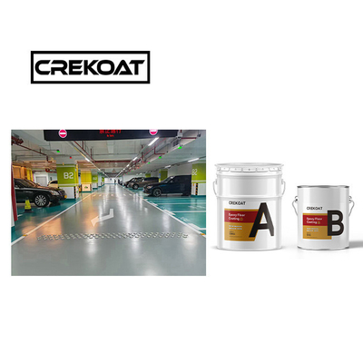 1mm Lớp phủ sàn epoxy cao bóng nhẹ Sơn sàn bền Màu sắc rắn