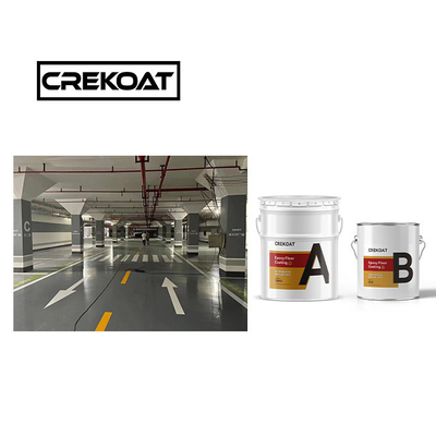 Lớp phủ sàn epoxy công nghiệp VOC thấp lớp 2 gói sơn sàn epoxy không may