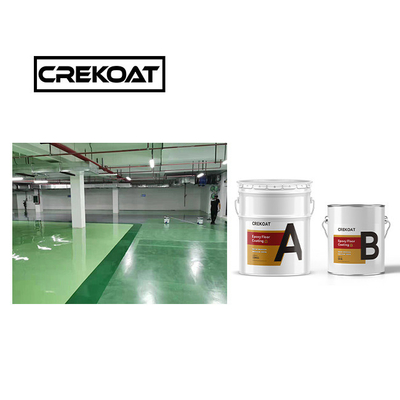 Nhìn thấy màu xám Epoxy sàn sơn đổ lớp phủ trên bê tông lớp phủ sức mạnh