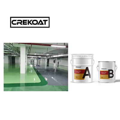 Nhìn thấy màu xám Epoxy sàn sơn đổ lớp phủ trên bê tông lớp phủ sức mạnh