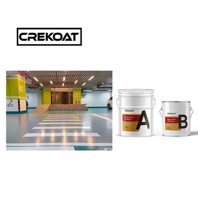 Sơn sàn epoxy lớp phủ trên nhựa nhựa bê tông công nghiệp Sơn có thể làm sạch