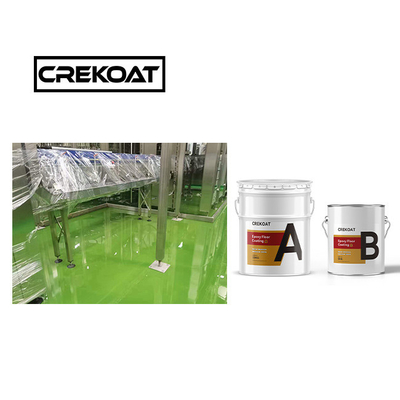 Lớp phủ sàn epoxy công nghiệp VOC thấp lớp 2 gói sơn sàn epoxy không may