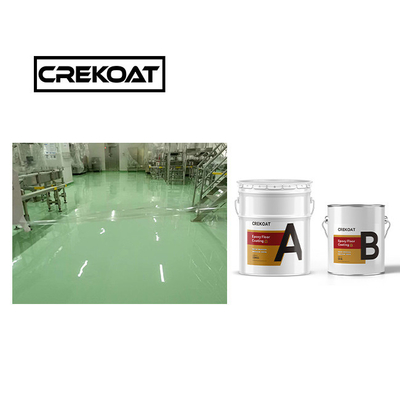 Lớp phủ sàn epoxy công nghiệp VOC thấp lớp 2 gói sơn sàn epoxy không may