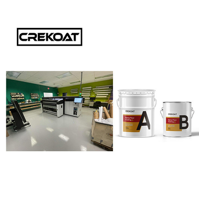 Topcoat Không có dung môi công nghiệp Epoxy sàn lớp phủ Abrasion tự cân bằng