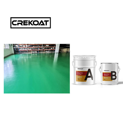 Lớp phủ sàn Epoxy công nghiệp mịn mịn áp dụng tác động cao