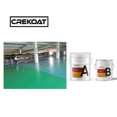 Lớp phủ sàn Epoxy công nghiệp mịn mịn áp dụng tác động cao