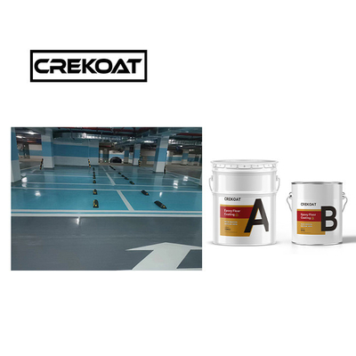 Lớp phủ sàn Epoxy công nghiệp mịn mịn áp dụng tác động cao