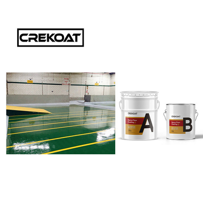 Sơn sàn epoxy chống trượt công nghiệp có kết cấu cho lớp phủ áp dụng cuộn