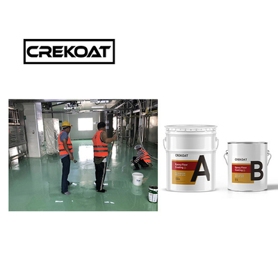 Mẫu sơn sàn Epoxy công nghiệp liền mạch chất rắn cao mịn