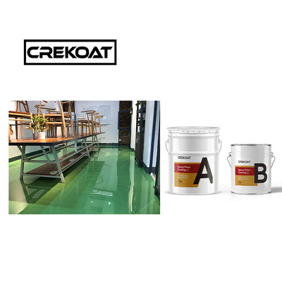 Sơn sàn epoxy bóng 3mm Spray Epoxy Top Coat cho các khu vực giao thông cao