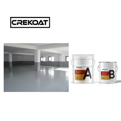 Lớp phủ sàn PU Urethane cứng Độ ổn định UV linh hoạt Hai thành phần dựa trên nước