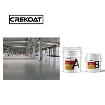 Lớp phủ sàn PU Urethane cứng Độ ổn định UV linh hoạt Hai thành phần dựa trên nước