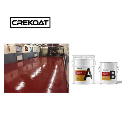 Lớp phủ sàn PU Urethane Aliphatic / Sơn không Chalking không màu vàng
