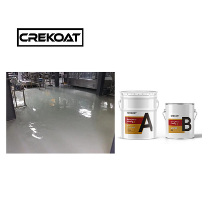 Lớp phủ sàn PU Urethane Aliphatic / Sơn không Chalking không màu vàng