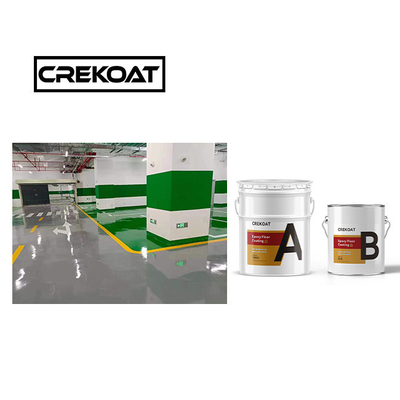 Ống xịt Áp dụng nặng công nghiệp Epoxy sàn phủ High Gloss Low mùi