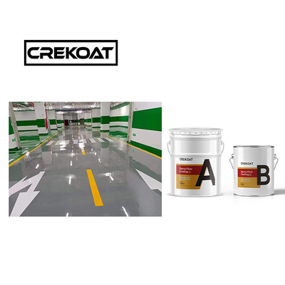 WB Lớp phủ sàn epoxy mang nước / sơn chống ẩm Kháng hóa học