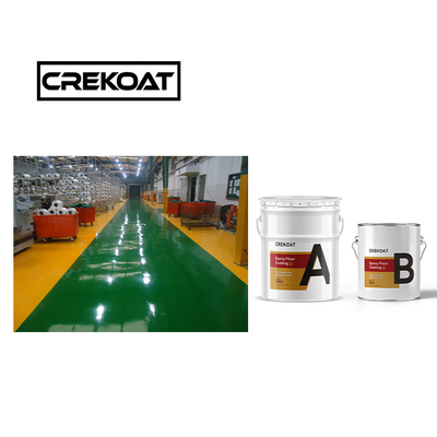 WB Lớp phủ sàn epoxy mang nước / sơn chống ẩm Kháng hóa học