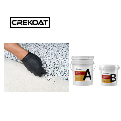 Sơn sàn sàn nhà để xe hơi bằng chất lỏng Polyaspartic Spray Epoxy Beton 1mm