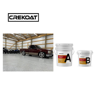 Sơn sàn sàn nhà để xe hơi bằng chất lỏng Polyaspartic Spray Epoxy Beton 1mm